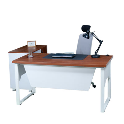 Willis Manager Office Table 5 ft with Side Rack – Executive Desk