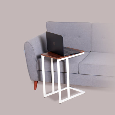 C-Shape Laptop Table – Modern Side & Coffee Table